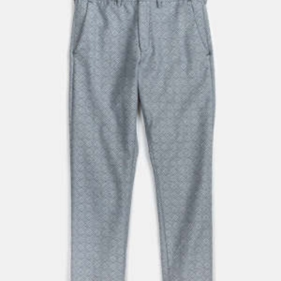 Erica Tanov Hudson Cotton Jacquard Pants - Quartz, 30 - Picture 2 of 11